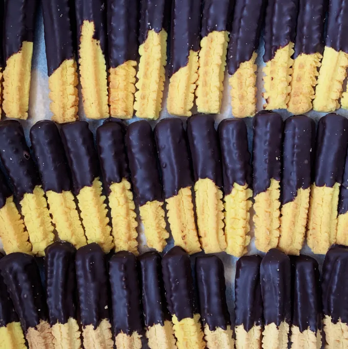 Hot KRUMIRI CON CIOCCOLATO FONDENTE Peccati Di Gola